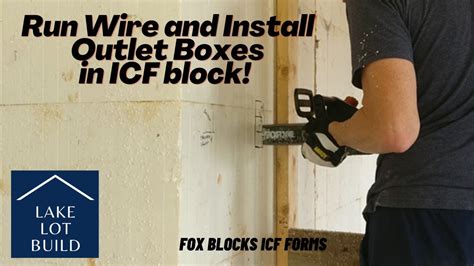 electrical outlet boxes for icf walls|icf block outlet in jamaica.